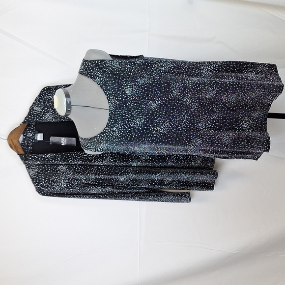 MSK Women Metallic Jacket with Matching Tank Size 1X - Picture 5 of 8